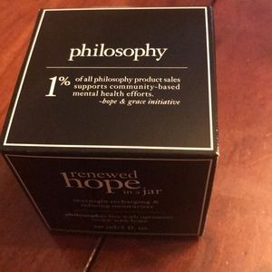 New Philosophy night cream